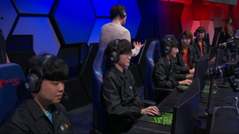 LCK 올스타(사진=중계방송 캡처).