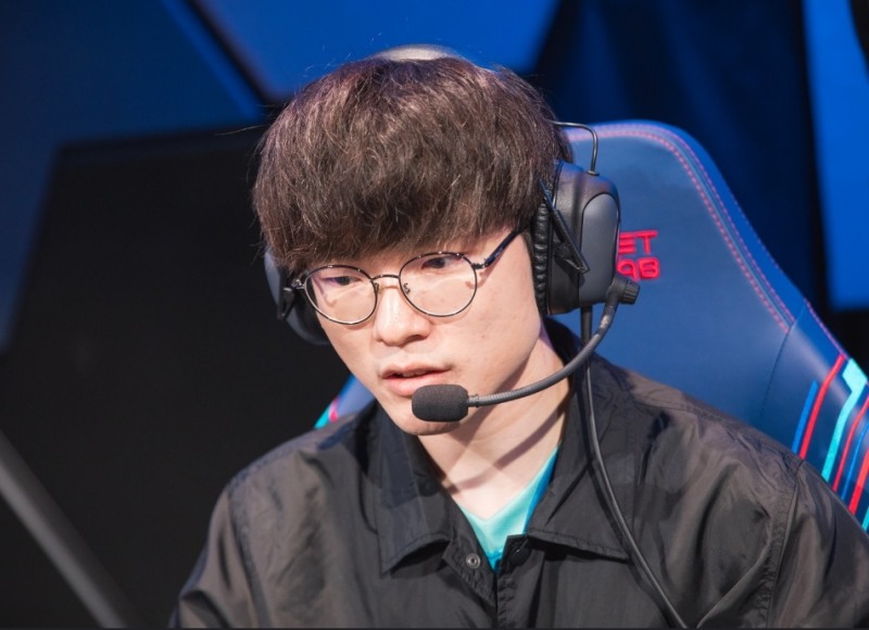 올스타전 5대5 프로 매치에서 가렌으로 '하드 캐리'한 '페이커' 이상혁(사진=라이엇 게임즈 제공).