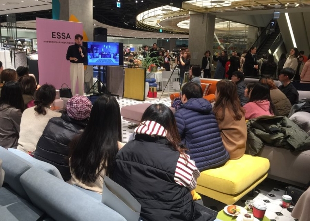 사진=박지현디자이너 인테리어 강연 현장 및 에싸 신세계 대구점 팝업 오픈 행사 전경