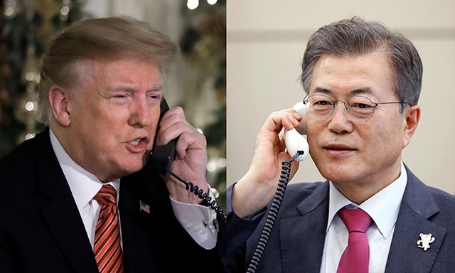 北 '중대 시험 성공' 발표…트럼프, 文대통령과 사전 공유했나