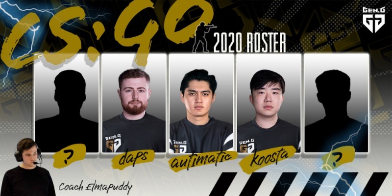 젠지 e스포츠, CS:GO 팀 창단
