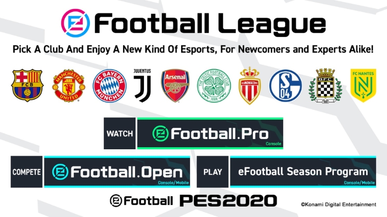 PES 2020, 아마-프로 아우르는 e풋볼 리그 개최