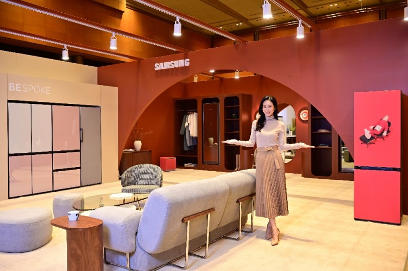 삼성전자, 서울 홈·테이블데코페어서 라이프스타일 가전 전시