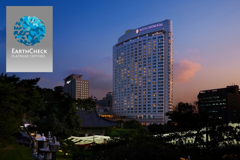 인터컨티넨탈, 국내 최초 얼스체크 플래티넘 레벨 획득!