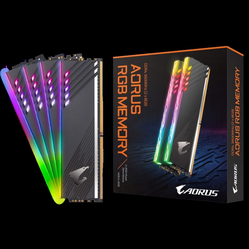 피씨디렉트, GIGABYTE AORUS RGB Memory 16GB 3600MHz 출시