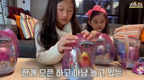 사진=키즈 유튜버 채널 “모야모야패밀리” 영상 캡쳐