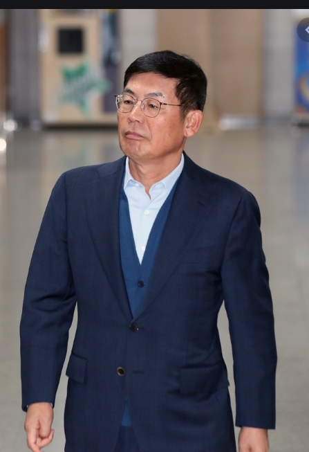 (사진=뉴시스) 이상훈 삼성전자 이사회 의장, 선고 공판 출석