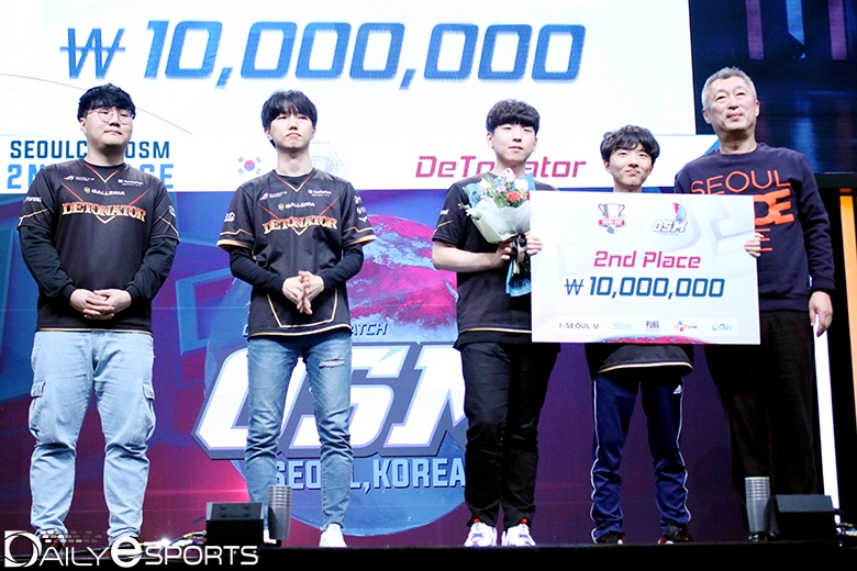 서울컵 OSM 2019 준우승팀 디토네이터.