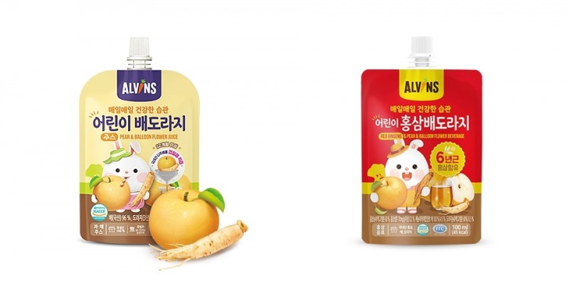 ‘엘빈즈’ 100% 나주배를 활용한 어린이 배도라지 시리즈 인기리에 판매