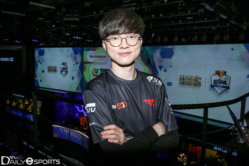 T1의 '페이커' 이상혁.