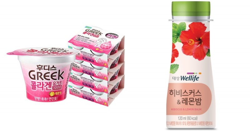 사진은 일동후디스, 대상웰라이프(우)