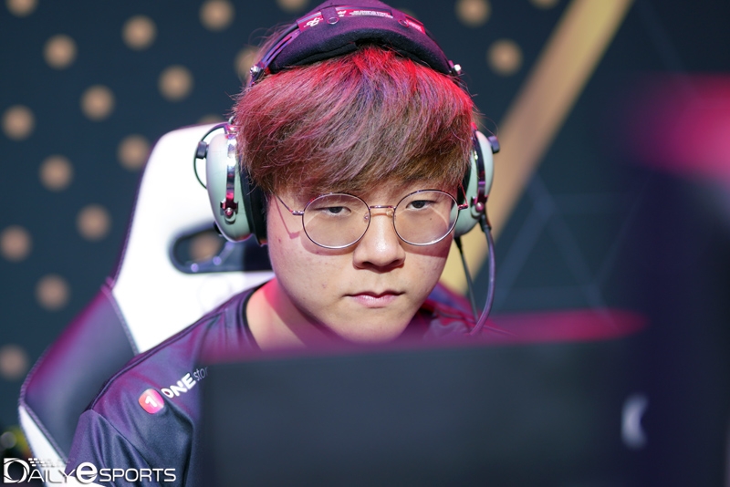 T1의 원거리 딜러 '테디' 박진성.