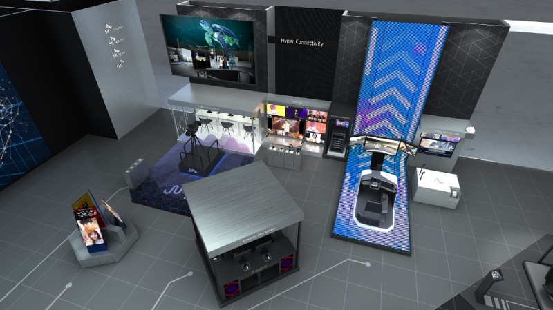 SKT, 'CES 2020'서 5G 기반 미디어·모빌리티 시대 선보여