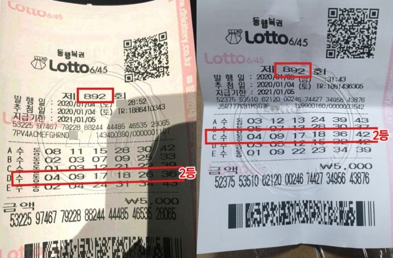 로또 수동 2등 당첨된 직장인 두 명 “직장생활의 낙은 로또”
