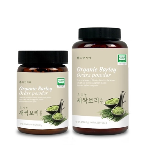 자연지애, 영양 손실 최소화한 '유기농 새싹보리분말' 50% 할인