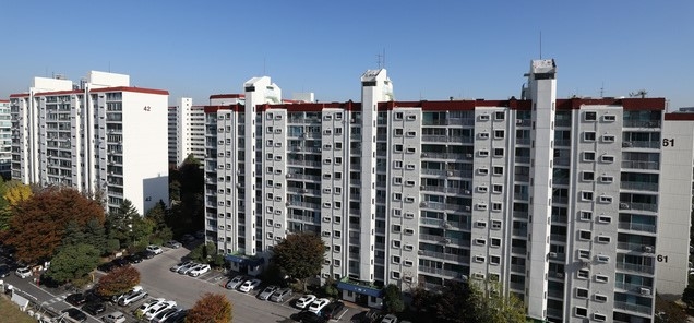 사진은 8일 오후 한양 4차, 6차 아파트의 모습.