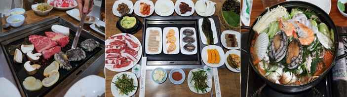 바다와 육지의 보양식 강릉 중앙시장 맛집 ‘해물과한우’