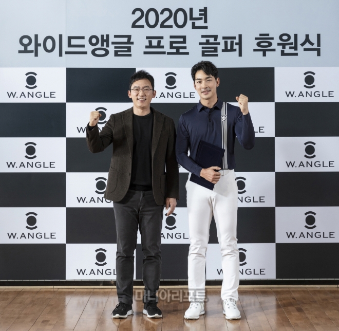 KPGA 홍순상, 와이드앵글과 후원 계약... ‘홍순상 라인’ 전개