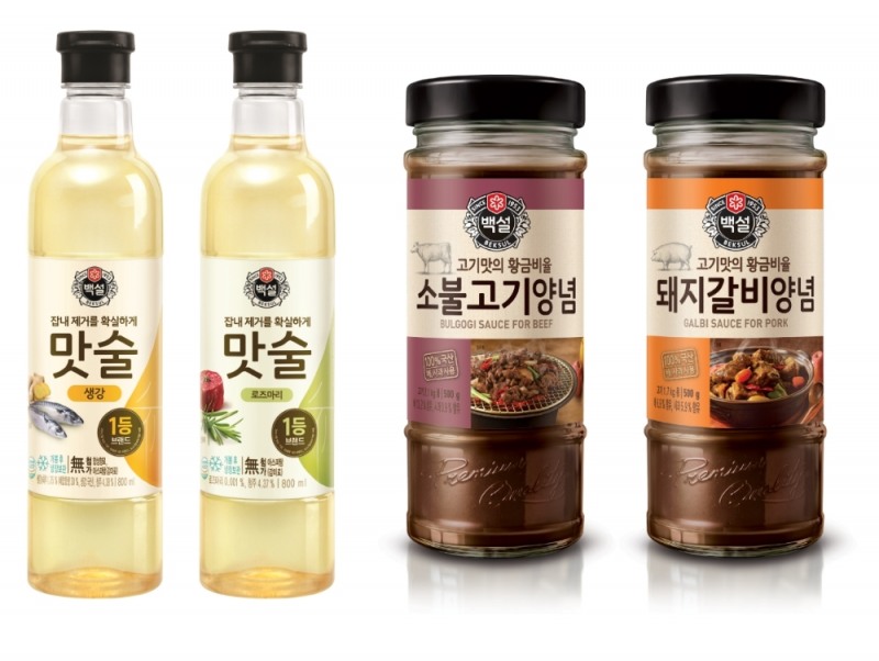 CJ제일제당, 맛술·양념장마케팅 강화