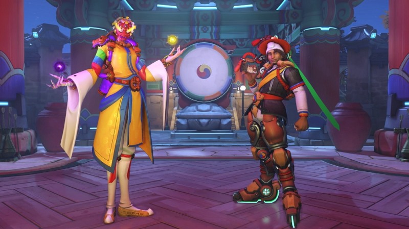 오버워치, 설맞이 한국 전통 문화 테마 신규 스킨 공개