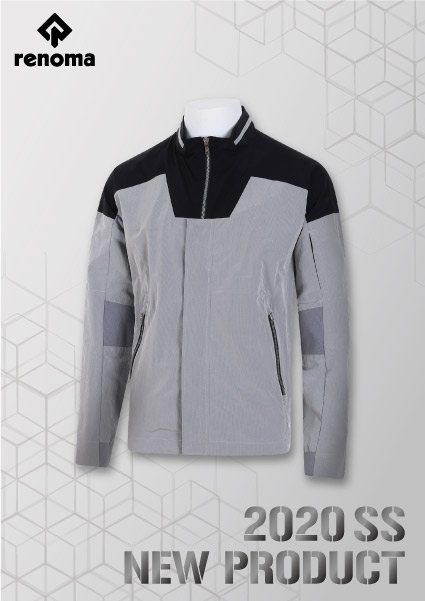 색상은 그레이/블랙과 블랙/화이트 2종으로 구성됐다. 사진=레노마골프