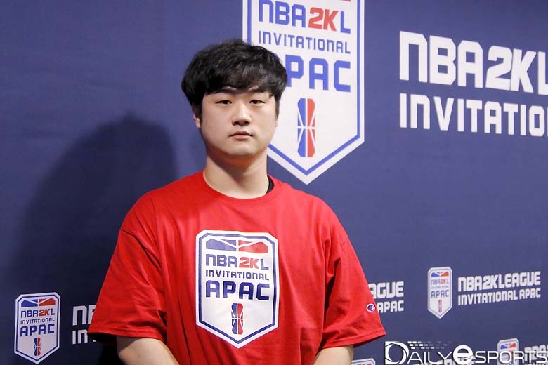 NBA 2K 리그 아시아태평양 인비테이셔널에 참가하는 유일한 한국인 선수인 조제현.