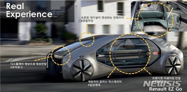 현대자동차그룹과 울산과학기술원(UNIST)이 미래 세대를 위한 자율주행 자동차 디자인 프로젝트를 함께 추진한다. 사진은 i세대를 위한 자율주행 자동차의 외관 스타일링 디자인 콘셉트 예시