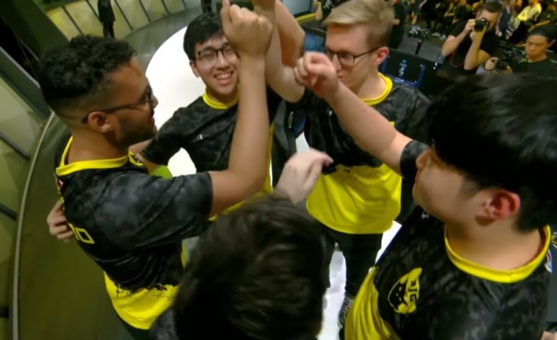 LCS 2020 스프링에서 2연승을 내달린 디그니타스(사진=중계 화면 캡처).