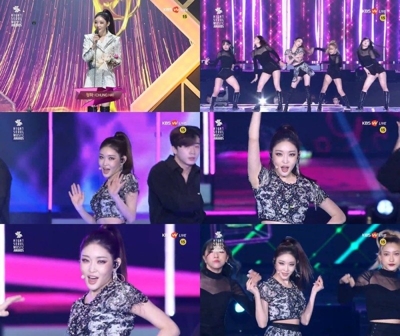 청하, '서울가요대상' 본상 수상 "별하랑-우리 스태프에 영광 돌린다" 소감