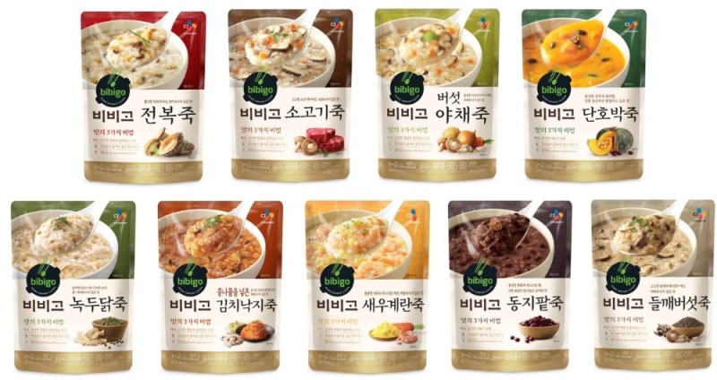 CJ제일제당, '비비고 죽' 누적판매량 3,000만개 돌파... 상온 파우치죽 시장 개척