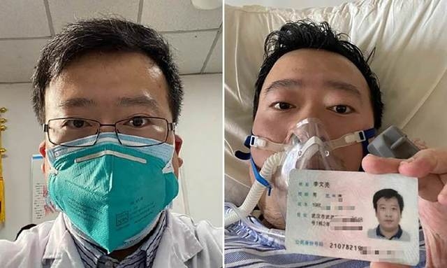 신종 코로나바리어스 감염증 확산 위험에 대해 처음으로 경종을 울린 중국 의사 리원량이 진료 도중 우한폐렴에 걸려 6일 끝내 세상을 떠났다.