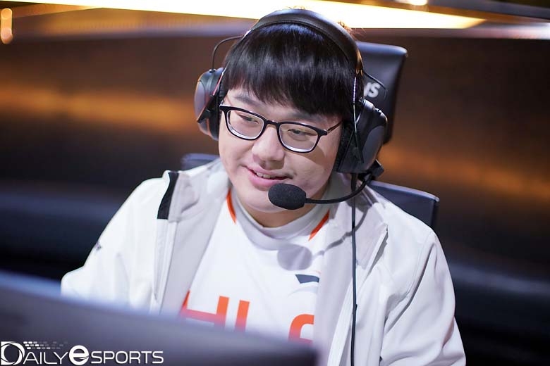 한화생명e스포츠의 톱 라이너 '큐베' 이성진.