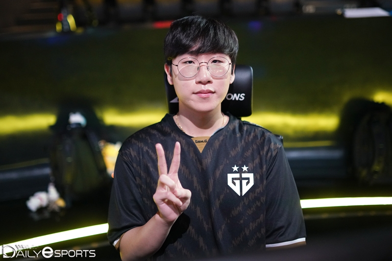 젠지 e스포츠의 원거리 딜러 '룰러' 박재혁.