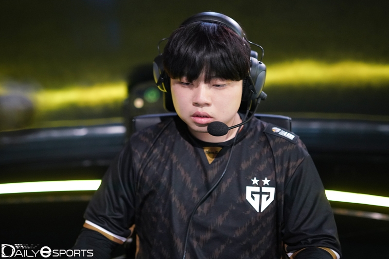 젠지 e스포츠의 정글러 '클리드' 김태민.