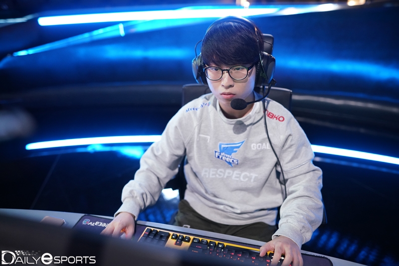 아프리카 프릭스의 톱 라이너 '기인' 김기인.