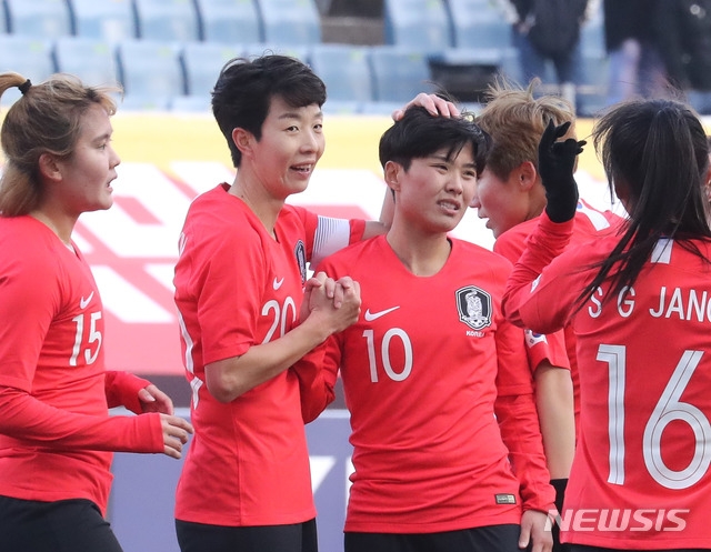 지소연, 여자국가대표 최다 58골