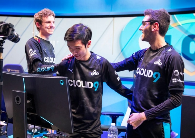 LCS 2020 스프링에서 6연승을 이어간 C9(사진=라이엇 게임즈 제공).