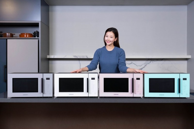 삼성전자, '비스포크' 색상 입은 전자레인지 신제품 출시