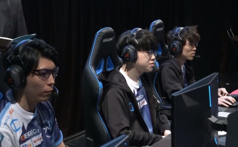 데토네이션 포커스미 선수들(사진=중계 화면 캡처).