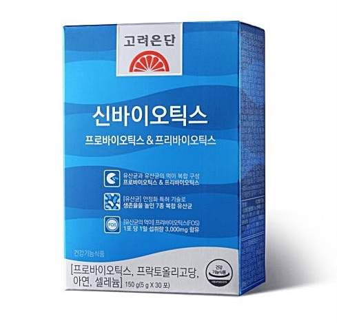 고려은단, 유산균에 유산균 먹이를 더한 ‘신바이오틱스’ 출시