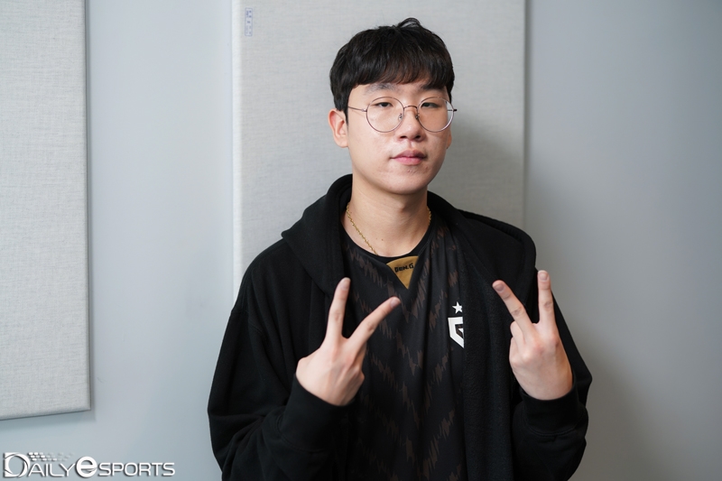 젠지 e스포츠의 '룰러' 박재혁.