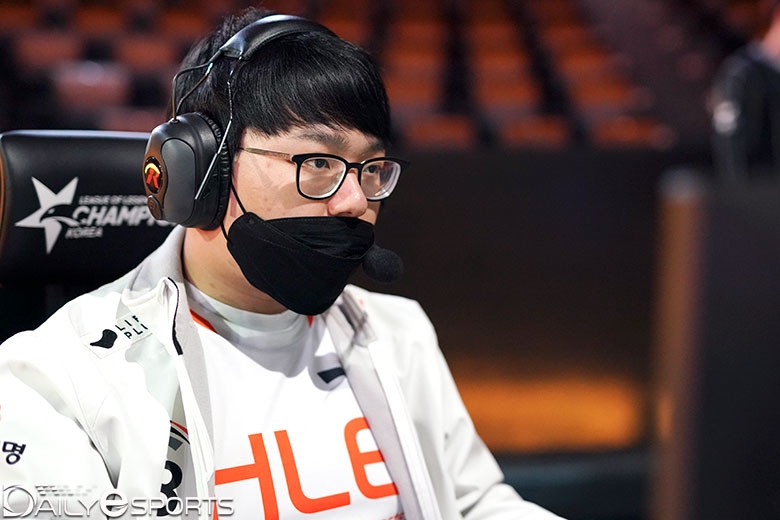 한화생명e스포츠의 톱 라이너 '큐베' 이성진.