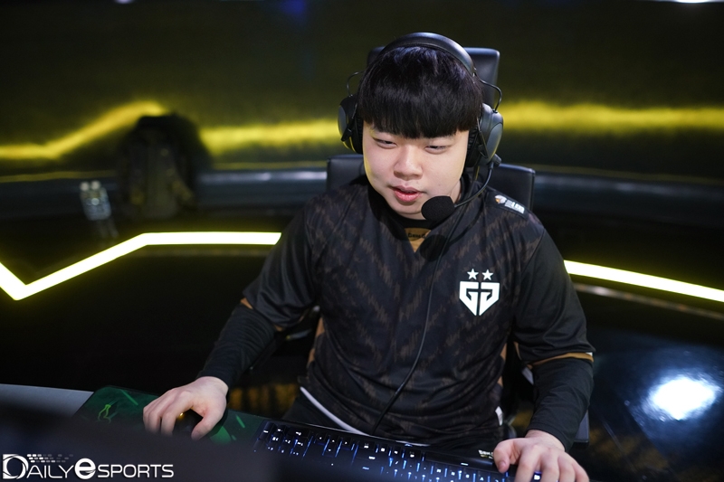 젠지의 정글러 '클리드' 김태민.