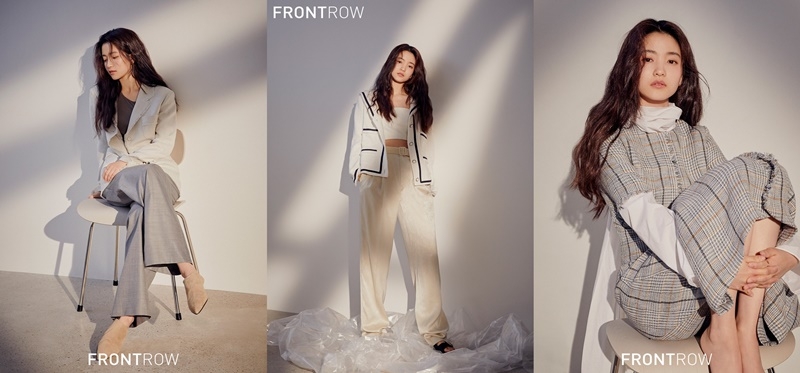 프론트로우, 배우 김태리와 프리미엄 트위드 컬렉션 화보 공개