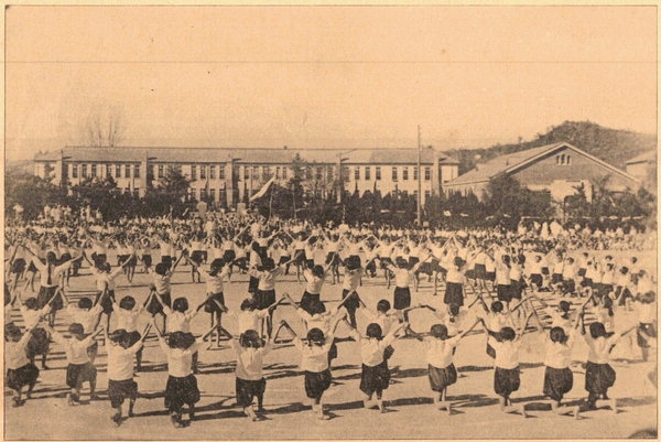 100년 전의 운동회 모습