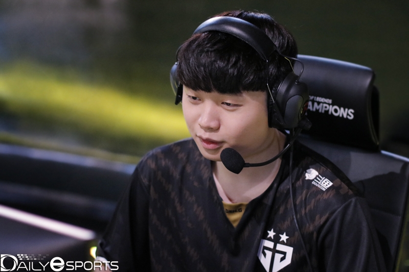 젠지의 미드 라이너 '비디디' 곽보성.