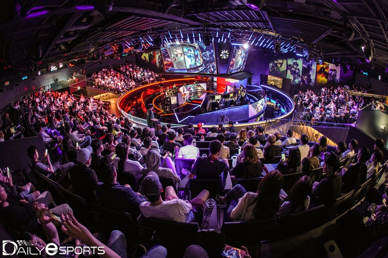e스포츠 대회가 열리는 현장.