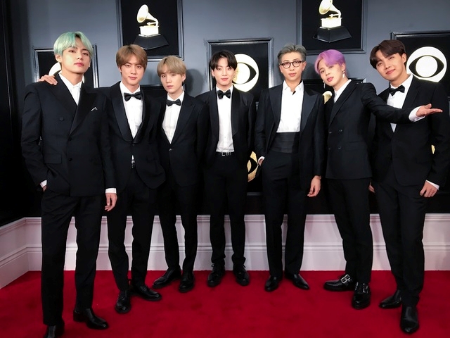 방탄소년단 '제 61회 그래미 어워즈' 레드카펫.