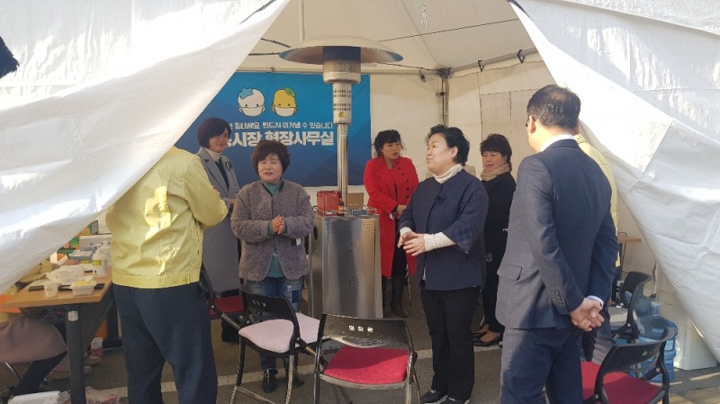 이날 문정복 예비후보는 임병택 시흥시장과의 면담에서영세한 자영업자에 대한 대책을 마련해 줄 것을 강력히 주문