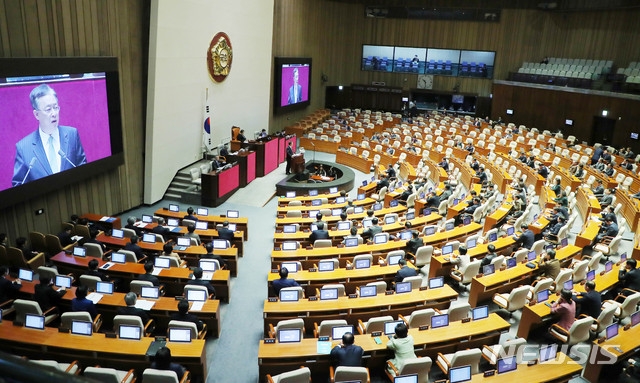 국회 본회의장.